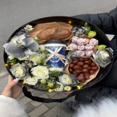 【入冬四件套】黑骑士蝴蝶兰混搭礼盒入冬四件套花店送花上门