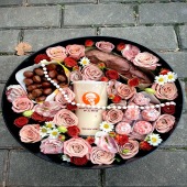 【入冬四件套】卡布奇诺巧克力泡泡混搭花束入冬四件套花店送花上门