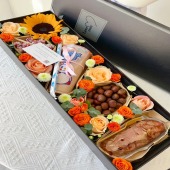 【入冬四件套】网红款向日葵混搭花束鲜花礼盒花店送花上门